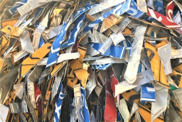 Aluminium Car Number Plates Scrap