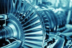 Aerospace engine components and gas turbine materials used in super alloys applications.