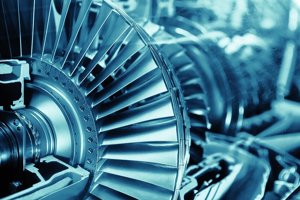 Aerospace engine components and gas turbine materials used in super alloys applications.